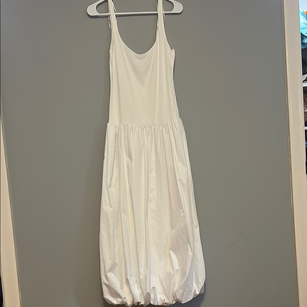 Zara White Maxi Dress